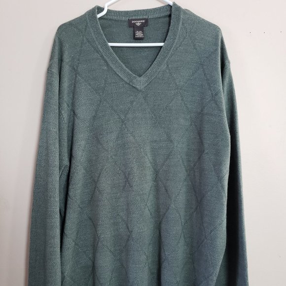 DOCKERS MEN'S PULL OVER CASUAL SWEATER SIZE XL - Picture 1 of 11